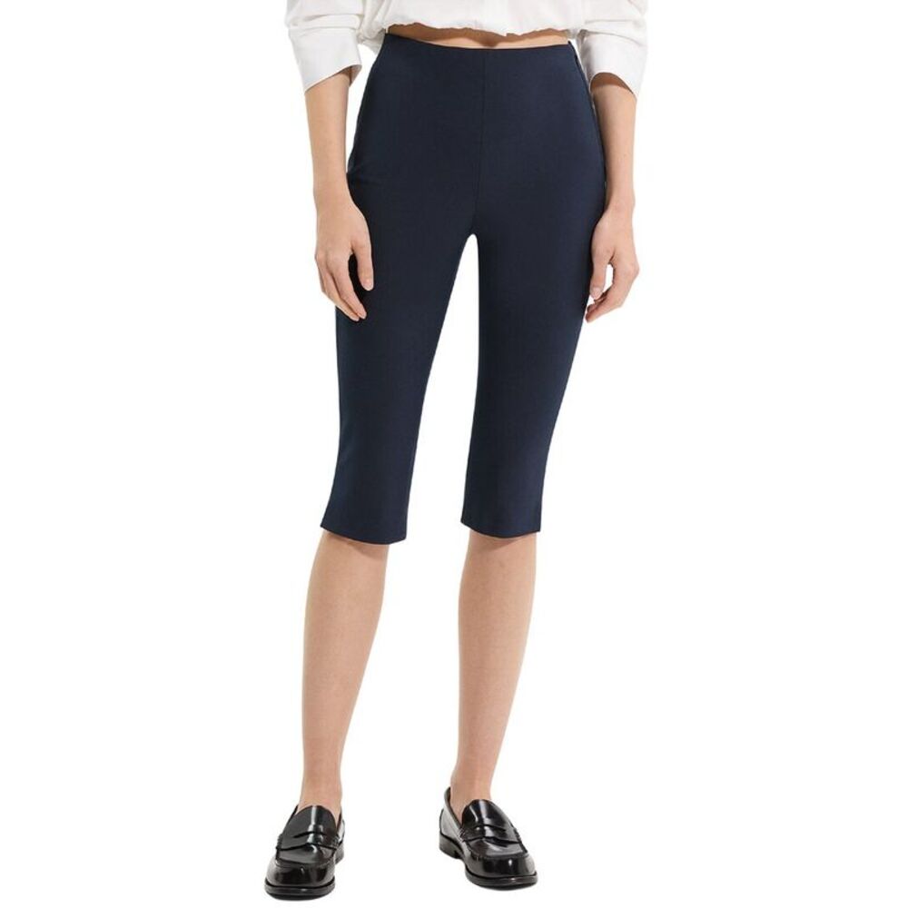 Theory Womens Capri Pant, Navy